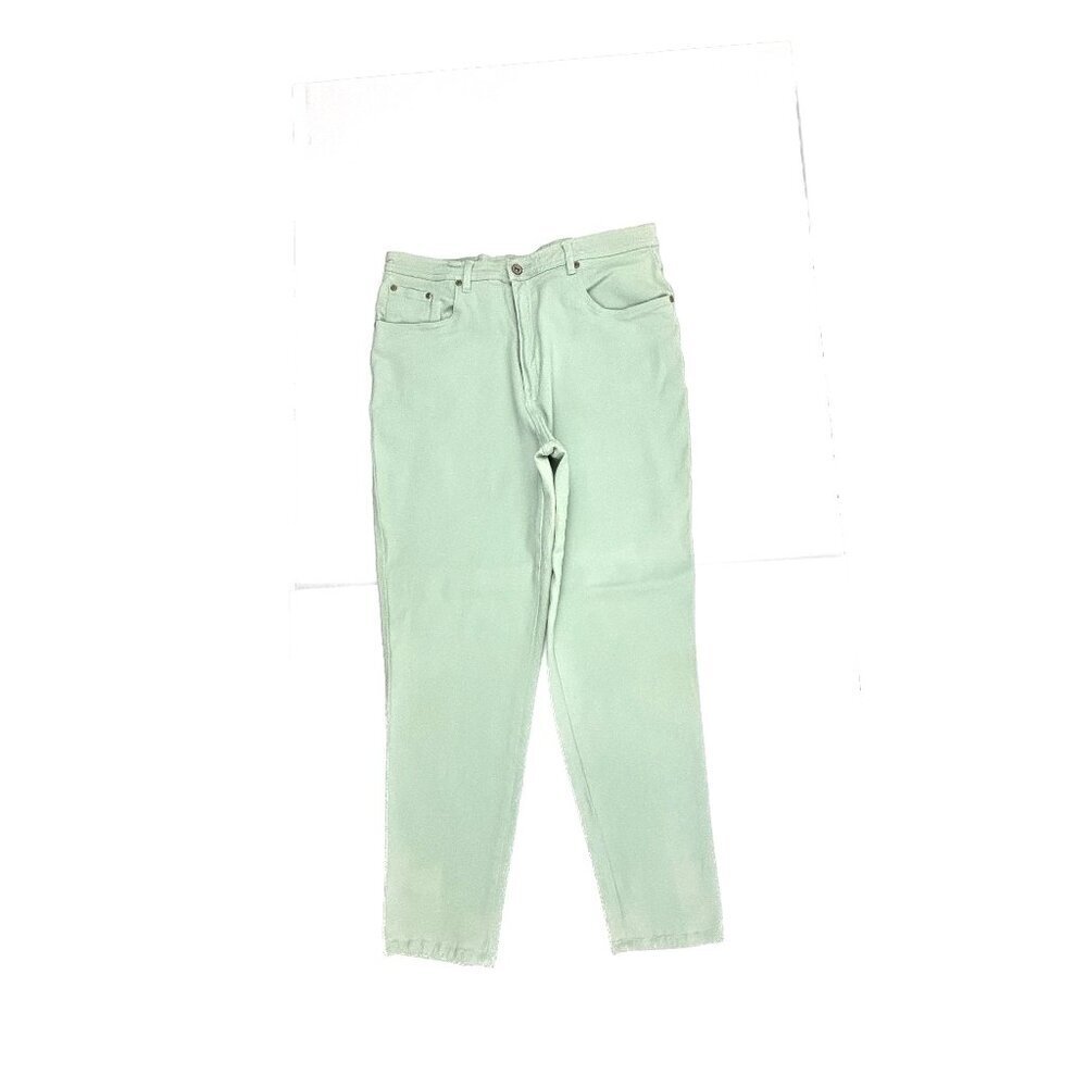 Bill Blass Skinny Women' size 18 Green Denim jeans